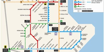 Mapy kuvajt metro